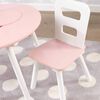 KidKraft Oppbevaringsbord- og stolsett rosa heltre 26165