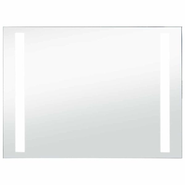 vidaXL LED-veggspeil til bad 100x60 cm