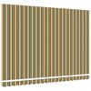 vidaXL Reserveduk til markise Gr&oslash;nn og gul 430 x 345 cm Polyester