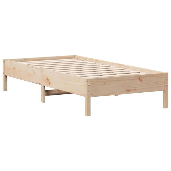 vidaXL Sengeramme uten madrass 90x190 cm heltre furu
