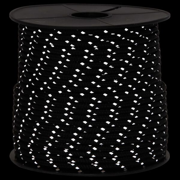 vidaXL Barduner med refleksstrimler og skiftenøkler 50 m 4 mm