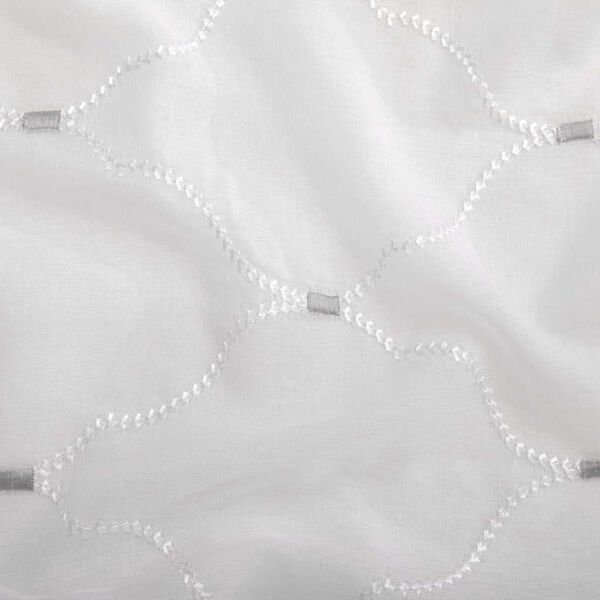 vidaXL Gardiner 2 pcs Hvit 140 x 245 cm Polyester