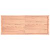 vidaXL Bordplate lysebrun 160x60x(2-4)cm behandlet heltre naturlig