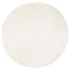 vidaXL Fusk saueskinnteppe TAFALLA Hvit &Oslash; 80 cm Polyester