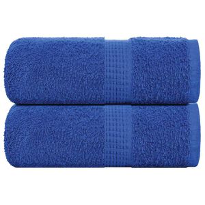 vidaXL Vaskeh&aring;ndkl&aelig;r FROGN 2 stk bl&aring; 30x30 cm 360 gsm