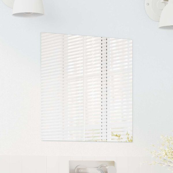 vidaXL Veggspeil Torget 40 x 40 cm herdet glass