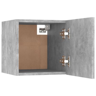 vidaXL Nattbord 2 stk betonggrå 30,5x30x30 cm sponplate