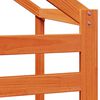 vidaXL Tak for barneseng voksbrun 188x97x113 cm heltre furu