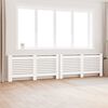 vidaXL Radiatordeksler 2 stk hvit 172x19x81,5 cm MDF