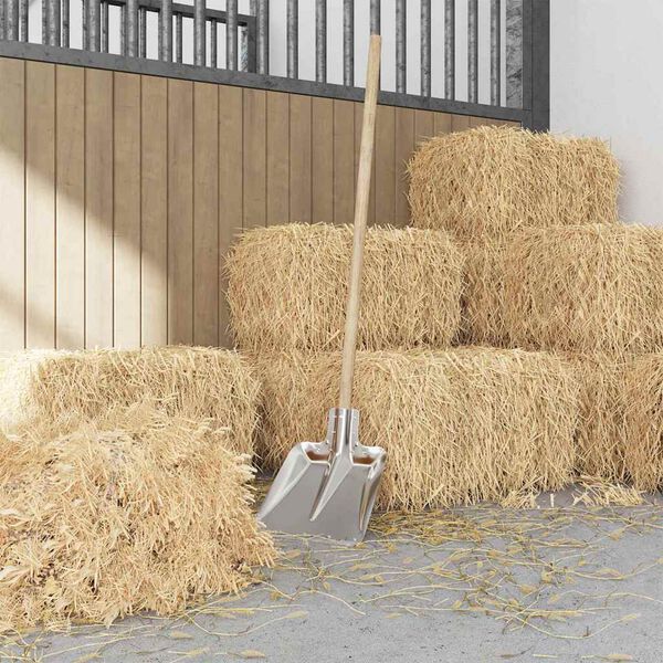 vidaXL Spadehode 4 pcs sølv 41,5 x 32,5 cm Aluminium