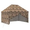vidaXL Pop-up Gazebo med 4 Sidevegger 3 x 4 m Skog camo