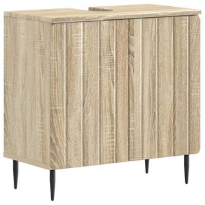 vidaXL Baderomsvaskeskap ZWOLLE Sonoma eik 59,5 x 31,5 x 59 cm