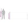 vidaXL Uttrekkbar sidemarkise 120 x 300 cm brun