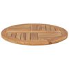 vidaXL Bordplate heltre teak 2,5 cm 60 cm
