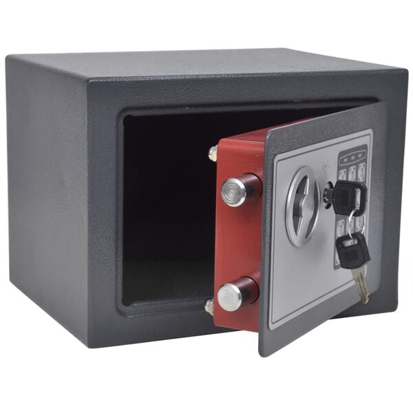 vidaXL Digital safe elektronisk 23x17x17 cm