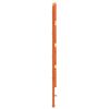 vidaXL Hodegavl Vokset Brun 160,5 x 3 x 80 cm Massiv furu