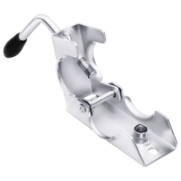 vidaXL Klemme til st&oslash;ttehjul 13,5x6,5x14 cm galvanisert st&aring;l