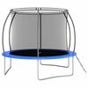 vidaXL Trampolinesett rund 305x76 cm 150 kg