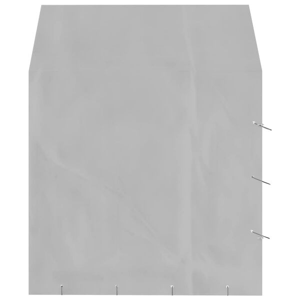 vidaXL Utend&oslash;rs hundekennel s&oslash;lv 2x2x2,5 m galvanisert st&aring;l