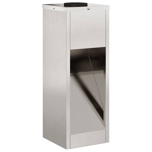 vidaXL Solcelle LED Stibelys 2 pcs s&oslash;lv Rustfritt St&aring;l