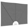 vidaXL Balkong privat skjerm 160 x 240 cm Polyester Uregelmessig