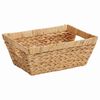 vidaXL Oppbevaringskurver 2 pcs Naturlig 38 x 28 x 15 cm Vannhyasint