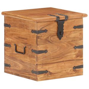 vidaXL Kiste 40x40x40 cm heltre akasie