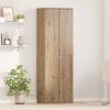 vidaXL Highboard artisan eik 60 x 35 x 180 cm Konstruert tre