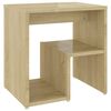 vidaXL Nattbord sonoma eik 40x30x40 cm konstruert tre