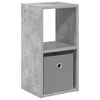 vidaXL Nattbord Betonggr&aring; 25,5 x 22 x 49,5 cm Konstruert tre