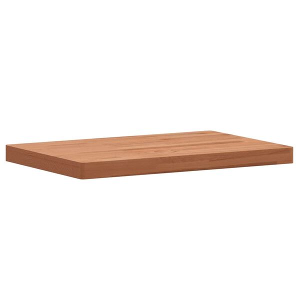vidaXL Benkeplate til bad 60x40x4 cm heltre b&oslash;ketre