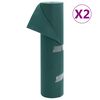vidaXL Plantefleecetrekk 2 ruller 70 g/m² 50x1,6 m