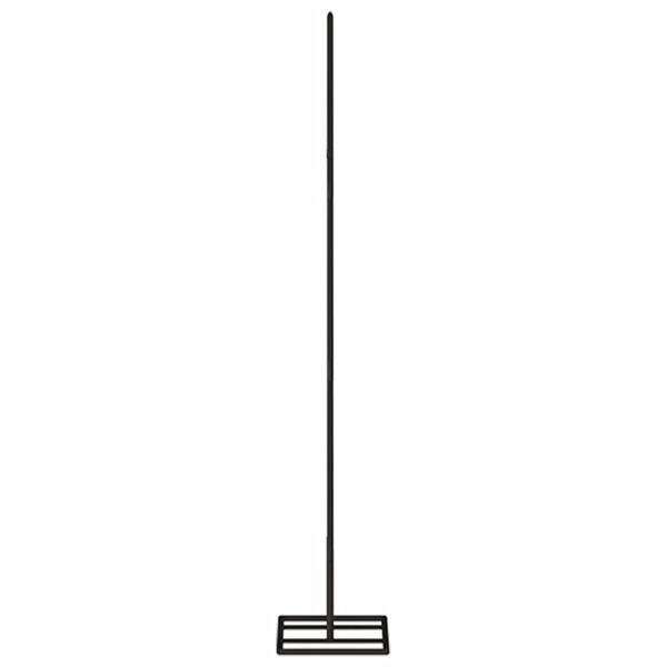 vidaXL Juletre til dekorasjon metall svart 60 cm