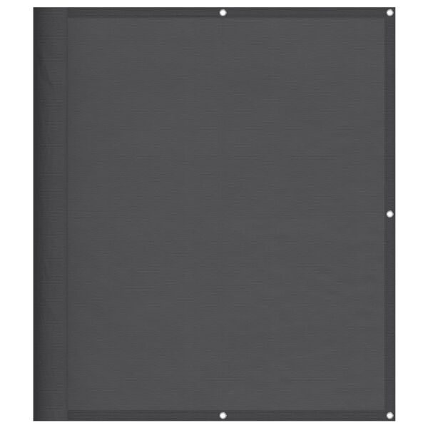 vidaXL Balkongskjerm antrasitt 120x800 cm 100% polyester oxford