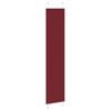 vidaXL Pliss&eacute;gardin Bordeaux R&oslash;d 50x200 cm Stoff Bredde 49,4 cm