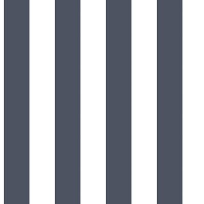 Urban Friends & Coffee Veggtapet striper blå og hvit