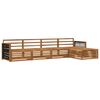 vidaXL Utend&oslash;rs sofa-sett 5 pcs Naturlig Solid akasietre