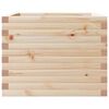 vidaXL Plantekasse 60x60x46 cm heltre furu