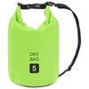 vidaXL T&oslash;rrsekk gr&oslash;nn 5 L PVC