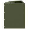 vidaXL Hjørne Plante Olivengrønn 30 x 30 x 35 cm Stål