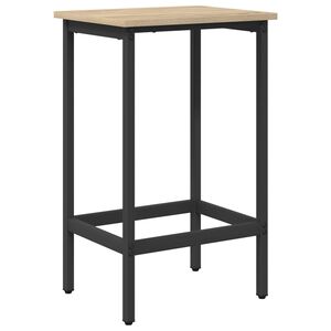 vidaXL Barstol Sonoma eik 40 x 32 x 64 cm Konstruert tre