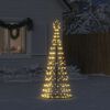 vidaXL LED Juletre 200 LEDs Varm Hvit 180 cm