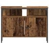 vidaXL Baderomsvaskeskap Gammelt tre 80 x 30 x 60 cm Konstruert tre