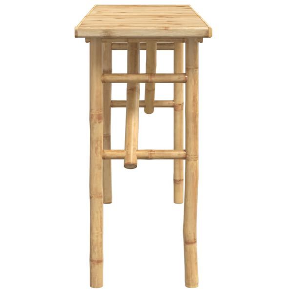 vidaXL Konsollbord 115x39x75 cm bambus