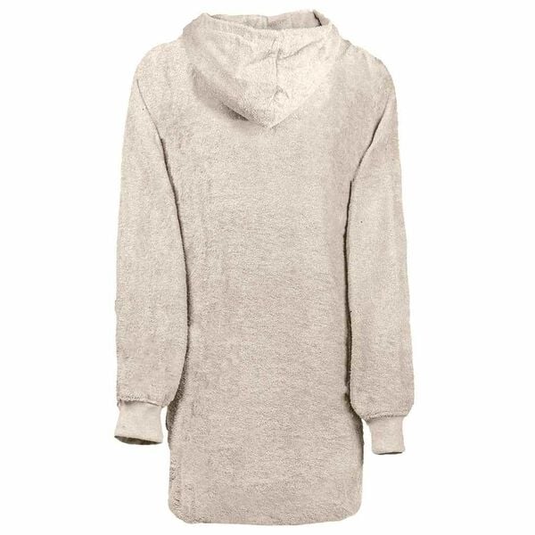 vidaXL Teppe-hettegenser KINN Krem L Bomull