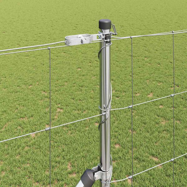 vidaXL Gjerdepåle Galvanisert 25 x 1,5 m Stål