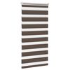 vidaXL Zebra Gardiner 80 x 150 cm Kaffe Farge