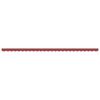 vidaXL Erstatningsstoff for markisekappe burgunder stripe 6 m