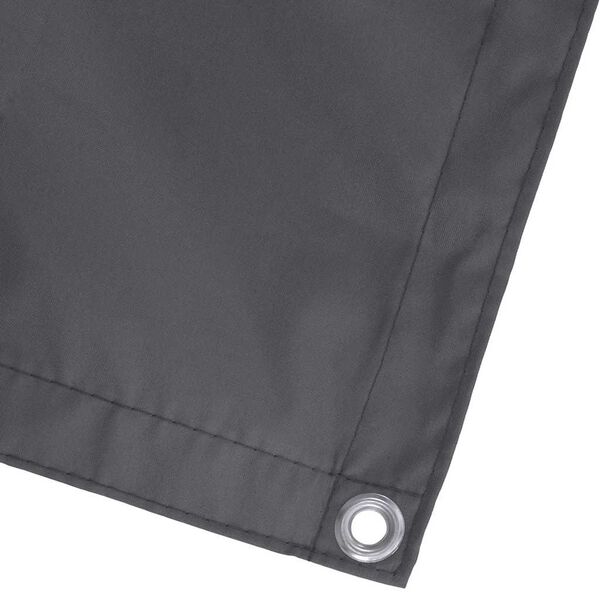 vidaXL Balkongskjerm antrasitt 120x500 cm oxfordstoff