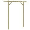 vidaXL Hagepergola 205x40x203 cm tre